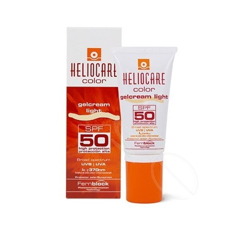 HELIOCARE COLOR GELCREAM SPF 50 PROTECTOR SOLAR LIGHT 50 ML