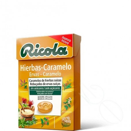 RICOLA CARAMELOS SIN AZUCAR HIERBAS - CARAMELO 50 G