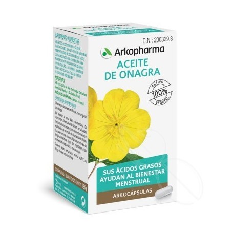 ACEITE DE ONAGRA ARKOPHARMA 200 CAPSULAS